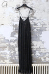 Mutedance 24 Spring/Summer Flower-dyed Silk Sling Dress Series MD-MD24SS26-S sepia PM140